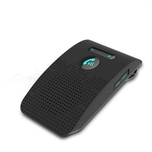 Hands Free Wireless Bluetooth Sun Visor Car Kit Speakerphone Speaker Accessorie - Picture 3 of 11
