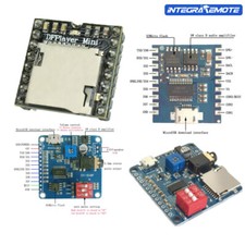 Mini MP3 Voice Player Module UART/Serial Control Playback Audio Playing Board