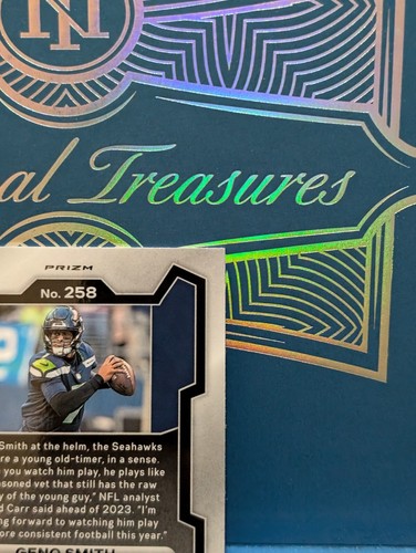 2023 Panini Prizm Football Geno Smith Green Wave Prizm #258 Seattle Seahawks  - Bild 16 von 21