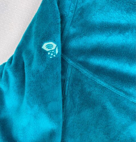 Chaqueta polar Mountain Hardwear para mujer Pyxis cremallera completa verde azulado talla S pequeña - Imagen 9 de 11