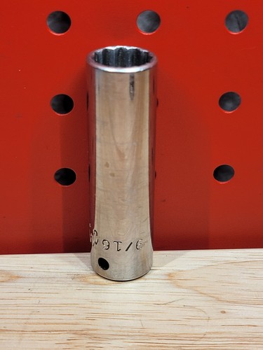 MAC Tools XD182 9/16" SAE 3/8" Drive Deep 12-Point Chrome Socket USA - Picture 13 of 24