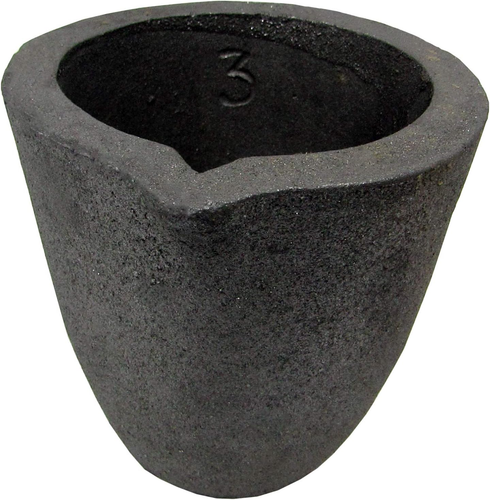 #3-6Kg Clay Graphite Crucibles Premium Black Foundry Cup Furnace Torch Melting C - Picture 9 of 12