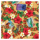 Mele Hawaiian Holidays Christmas Wrapping Paper Hawaii Gift Wrap 2 Rolls 30"x60"
