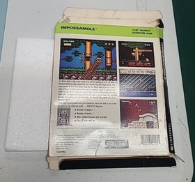 Impossamole  box With Foam Turbografx 16