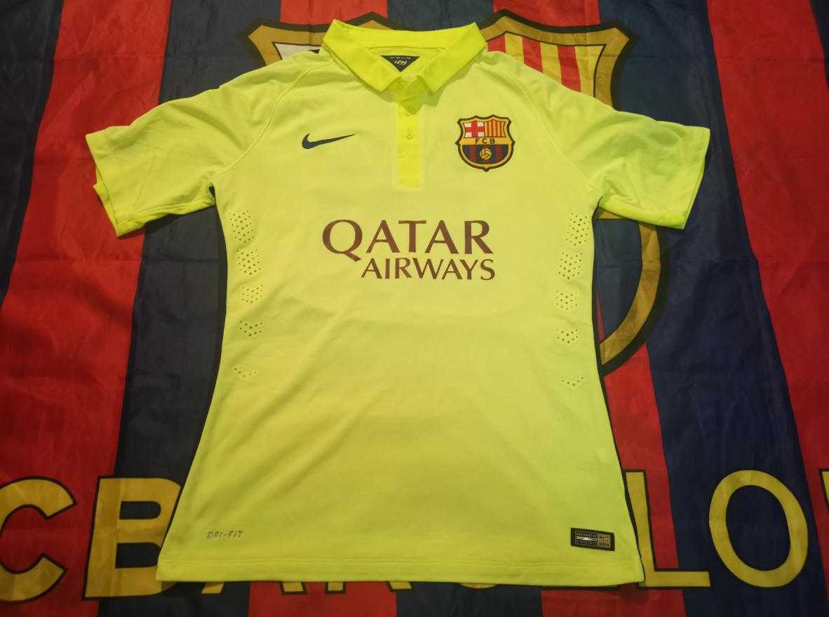 FC バルセロナ 2014 15 シーズン メッシ 3rd ユニフォーム 楽天市場】FCバルセロナ 14/15 3rd（黄色） #10 MESSI リオネル