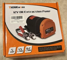 Think Work 12V, 5 Amp, Oil Extraction Pump 
