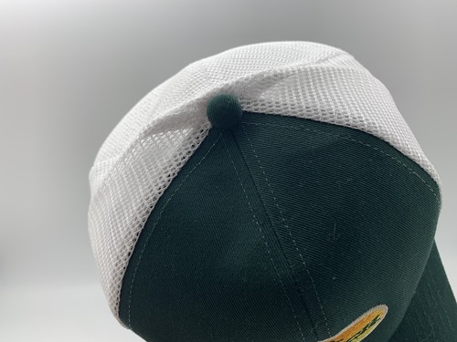 Eckrich Est. 1894 Mesh Baseball Cap Snap Back Embroidered Logo Green/White - Picture 5 of 6