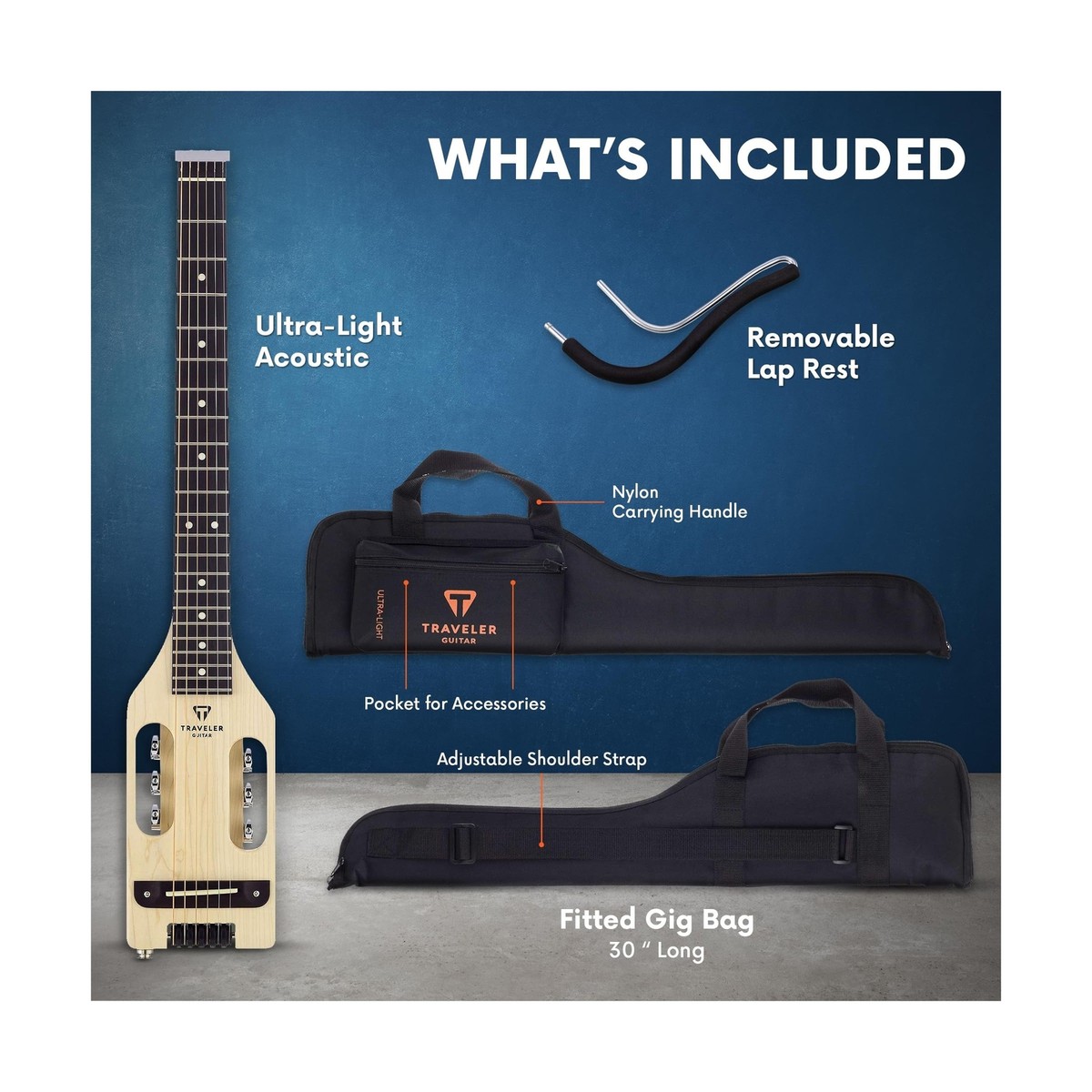 Traveler Guitar Ultra-Light Maple Acoustic Electric Guitar