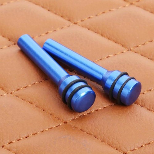 4X Aluminum Car Interior Door Lock Knob Pins for Car Truck Auto Accessories Blue - Picture 7 of 13