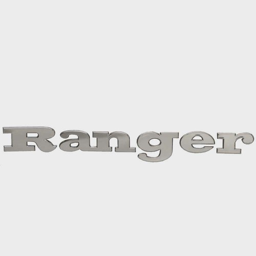 Ranger Boat Raised Decal Emblem 7604313 | Silver Sticker Polished - Bild 1 von 3