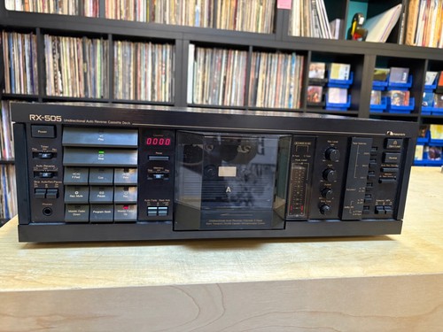 Nakamichi RX-505 Unidirectional Auto Reverse Cassette Deck (Tested, Working)