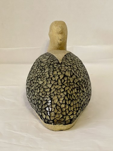 Sand Glazed Pelican with Mosaic glass Design - Picture 6 of 10