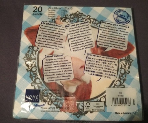 2x 20 Servietten ~ Home Fashion ~ jeweils 2 Pakete ~ NEU versch. Motive - Bild 24 von 27
