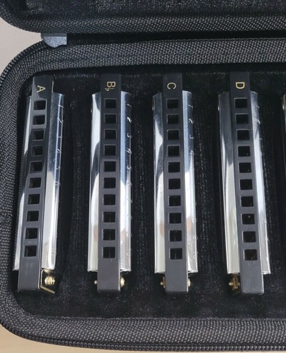 Hohner Blues Band 7-teiliges Mundharmonika-Set - Bild 8 von 11