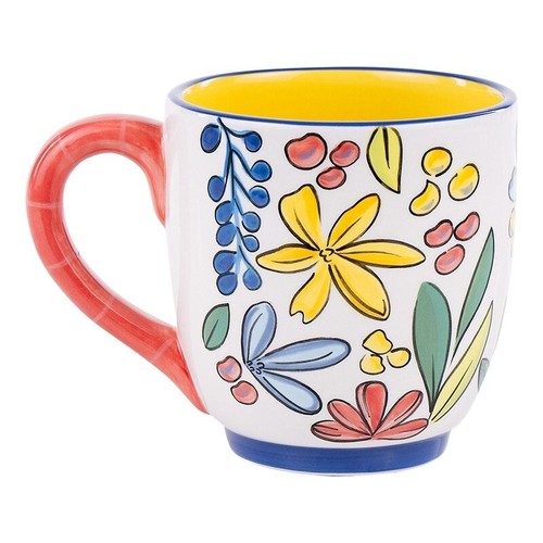 Coffee Mug He Is Risen Christian Flower Design Easter Greeting 16 Ounce - Picture 2 of 2