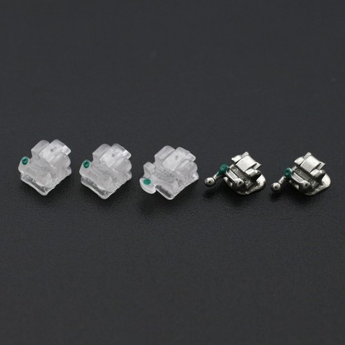 Orthodontic Self Ligating Brackets Damon Q Metal Ceramic Braces MBT Roth 022 345 - Picture 73 of 91