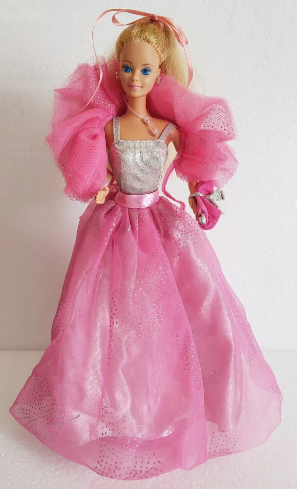 1985 Sears 100th Anniversary Celebration Barbie w Jewelry Stand