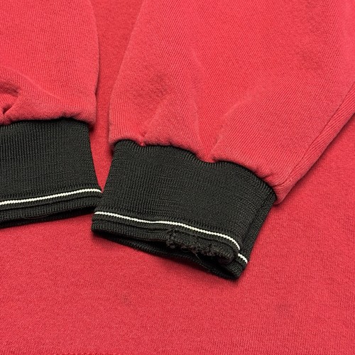 Vintage 90s Nike Sweatshirt Youth XL 18-20 V Neck Embroidered Athletic Red USA - Picture 7 of 11