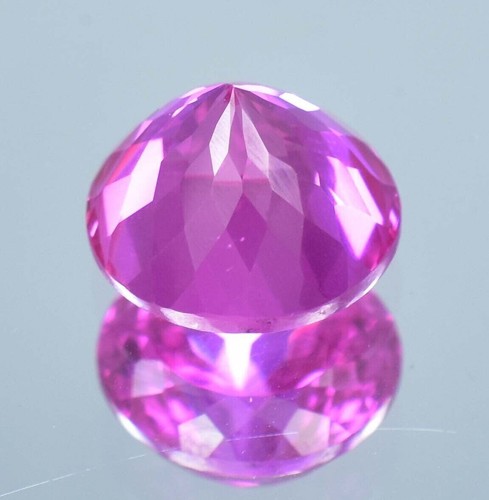 Piedra preciosa suelta rosa natural zafiro rosa natural de 8 quilates con certificación EGL - Imagen 5 de 6