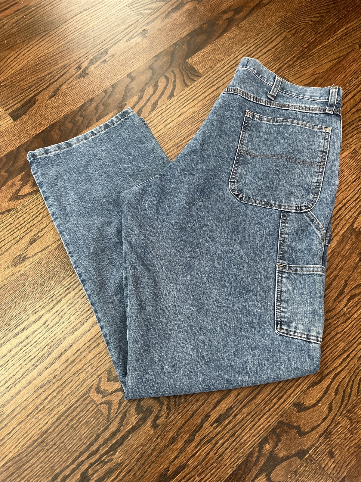 Wrangler Jeans Co Authentic Issue Men’s Size 38x33 Carpenter Blue Jeans