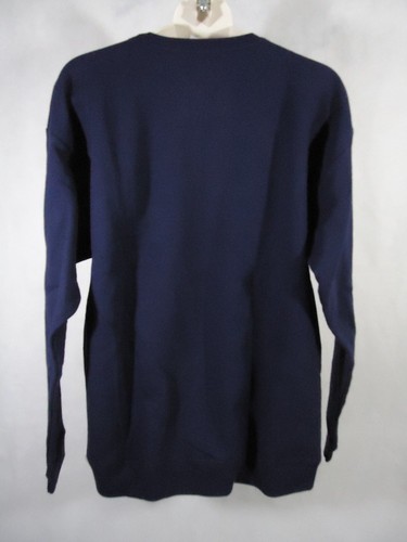 Hanes Boy's Fleece Crew Sweatshirt Soft Sweats with Ecosmart Yarn -XXL (18)-Navy - Picture 4 of 6