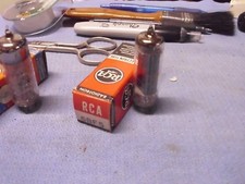 Vintage 1961 RCA 6BF5 Beam Power Output Vacuum Tube, NOS/NIB, Hickok Tested!
