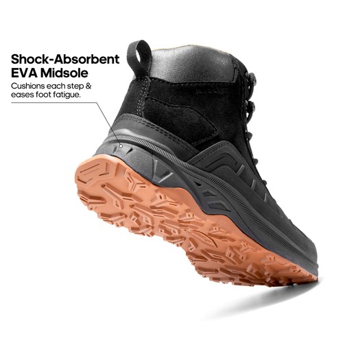 Women's Waterproof Hiking Boots Outdoor Non-Slip Shoes -Standard & Wide Size - Picture 6 of 40