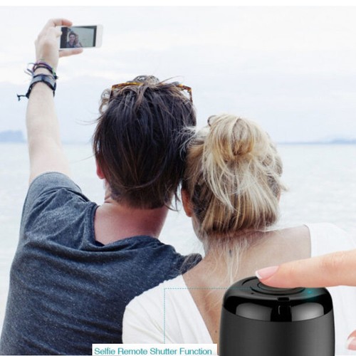 Wireless Speaker Mini Remote Shutter with Mic Audio Multimedia for Cell Phones - Zdjęcie 3 z 6