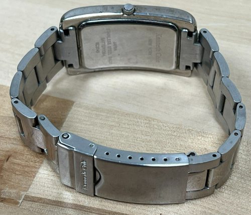 Kenneth Cole New York Men's Rectangle Case Watch with Date KC3045 - Picture 3 of 8