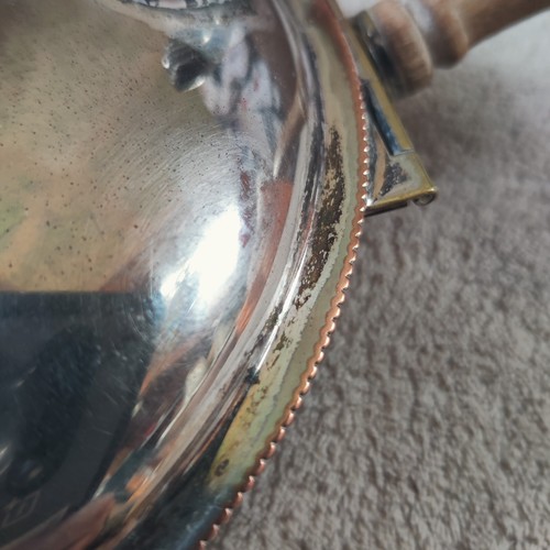 Vintage Sheffield Silver Co. Silent Butler Crumb Ash Pan Catcher EPC 300 Griffin - Bild 9 von 19