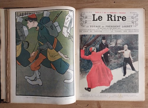 Le Rire année complète 1903 Abel Favre Villemot etc... affaire Thérèse Humbert - Picture 5 of 21