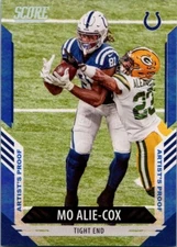 2021 SCORE ARTIST'S PROOF PARALLEL #167 MO ALIE-COX 26/35