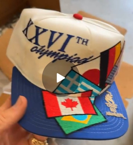 NEW with tags 1996 atlanta olympics Caps. CHRISTMAS GIFT!!!!! - Picture 11 of 11