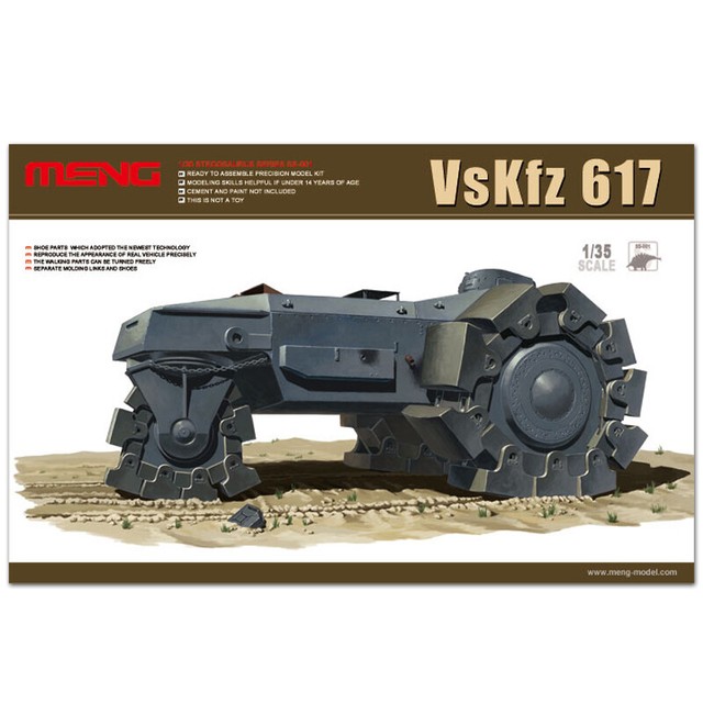 Meng Model 1//35 SS001 German VsKfz 617 for sale online
