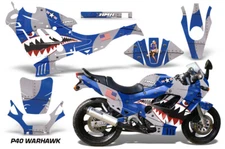 Street Bike Graphics Kit Decal For Suzuki Katana GSX 750F 89-94 P40 WARHAWK