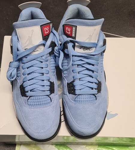 Size 6 - Jordan 4 Retro Mid University Blue - Picture 1 of 13