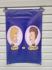 Beavis And Butthead TV Intro Screen Vinyl Banner Mtv Mike Judge