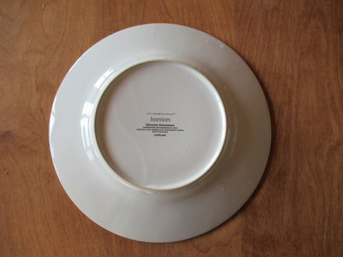 Set tazze e piattini piatti PTS Interiors CATALINA marrone verde ruggine 1 ea 6 disponibili - Foto 5 di 8