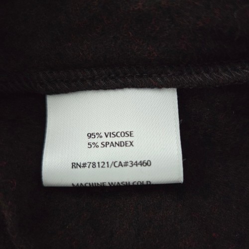 Eileen Fisher Knit 3/4 Sleeve Brown Scoop Neck Pin Tuck Dress Sz S Minimalist - Picture 4 of 5