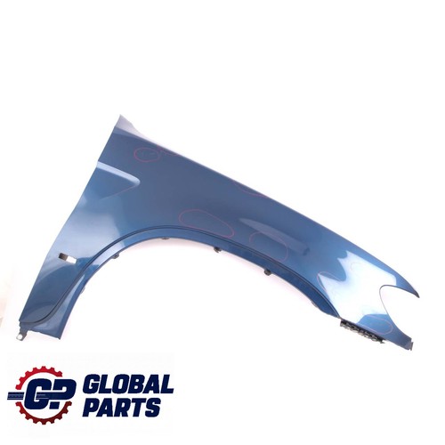 BMW X5 E53 Side Panel Wing Fender Front Right O/S Topasblau Topaz Blue - 364 - Picture 1 of 12