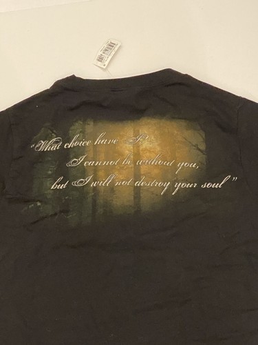 Women's Tultex The Twilight Saga New Moon Edward Movie Promo Shirt Size XL Black - Picture 5 of 5
