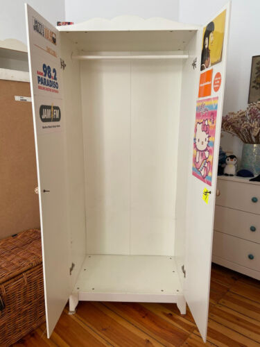 IKEA Hensvik Kleiderschrank weiß (Kinderkleiderschrank) 1,80m x 80 cm x 50cm - Bild 2 von 6