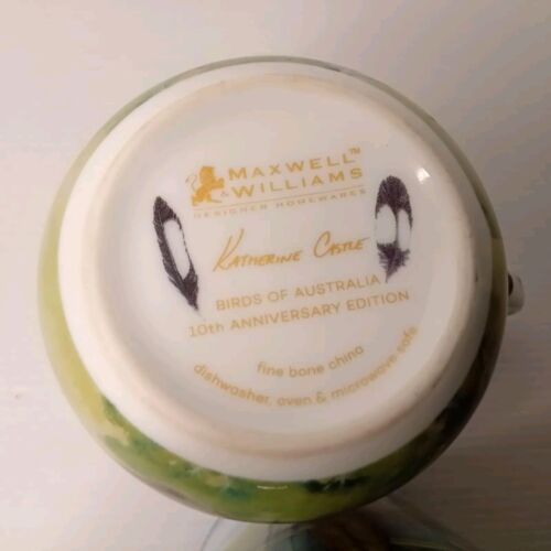 MAXWELL & WILLIAMS 2 mugs Katherine Castle Birds of Australia 10th Anniversary - Picture 10 of 11