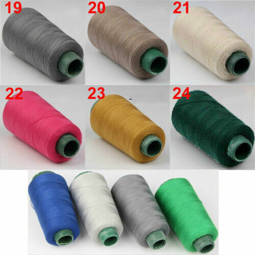 Thread Sewing 1300 Yards Cord Jeans Overlocking Sewing Machine Polyester Stretch - Picture 24 of 34