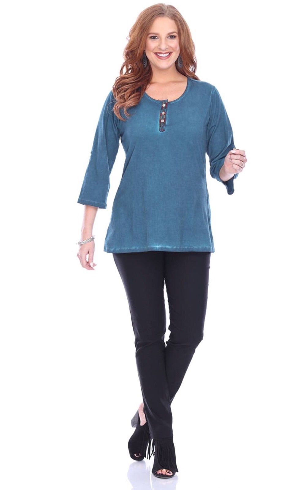 NEW Parsley&Sage Plus Fall Winter Buttoned Back Teal Bailey Blouse Top Shirt 2X NEW Parsley&Sage Plus Fall Winter Buttoned Back Teal Bailey Blouse Top Shirt 2X