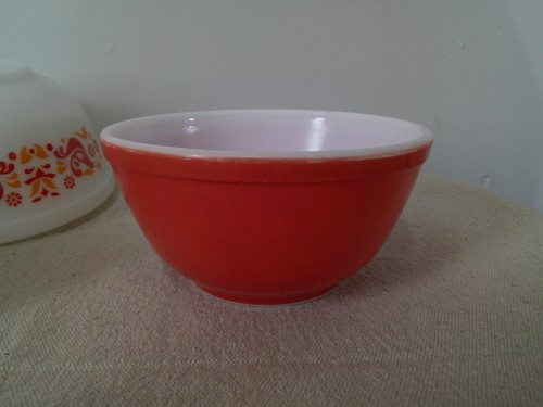 Vintage MCM Pyrex 3 Piece Set Friendship Mixing Stacking Bowls #401 #402 #403 - Picture 5 of 17