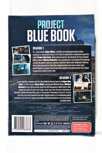 Project Blue Book - Complete Seasons 1 & 2 R4 DVD New Sealed - Picture 2 of 2