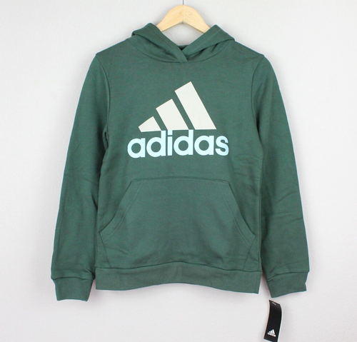 NWT Adidas Kids' Essential 22 Graphic Hoodie | Outdoor Sporty, Large