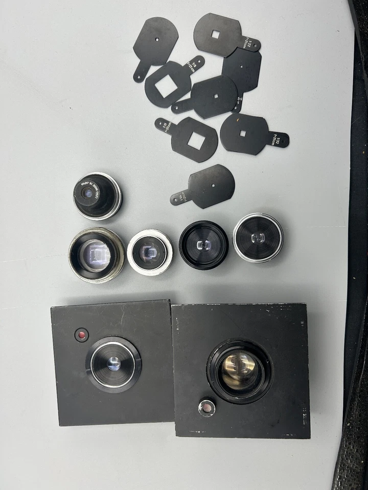 LOTE de 7 lentes ampliadoras Wollensak ++ 20 mm - 135 mm Foto 4 de 4