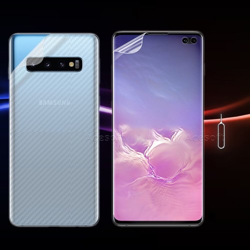 Heavy-Duty Screen Protector Film Guard and Pin for Samsung Galaxy S10+ SM-G975U - 第 1/1 張圖片
